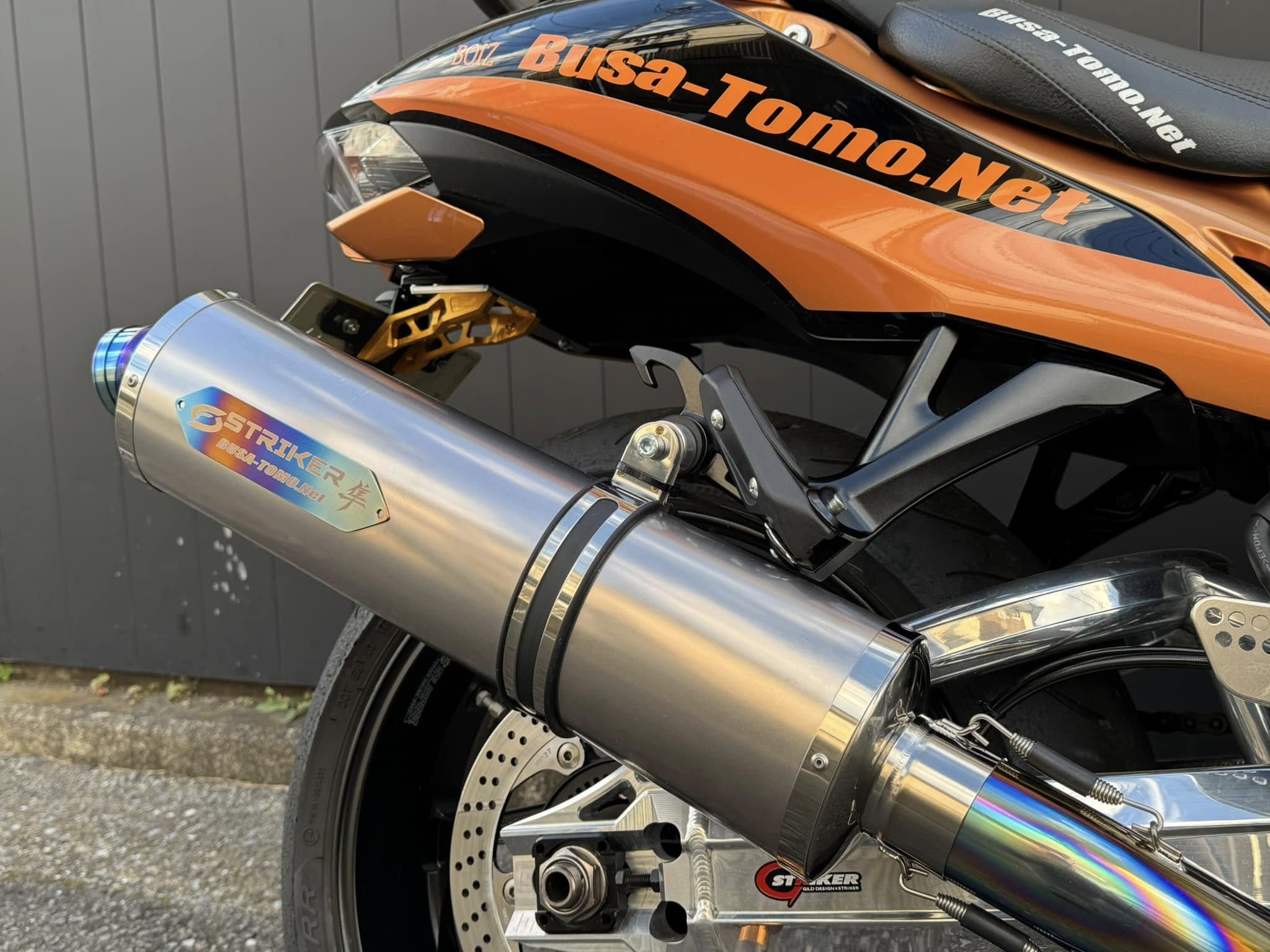 STRIKER マフラーオプションパーツ レーシングコンバートキット ‵22