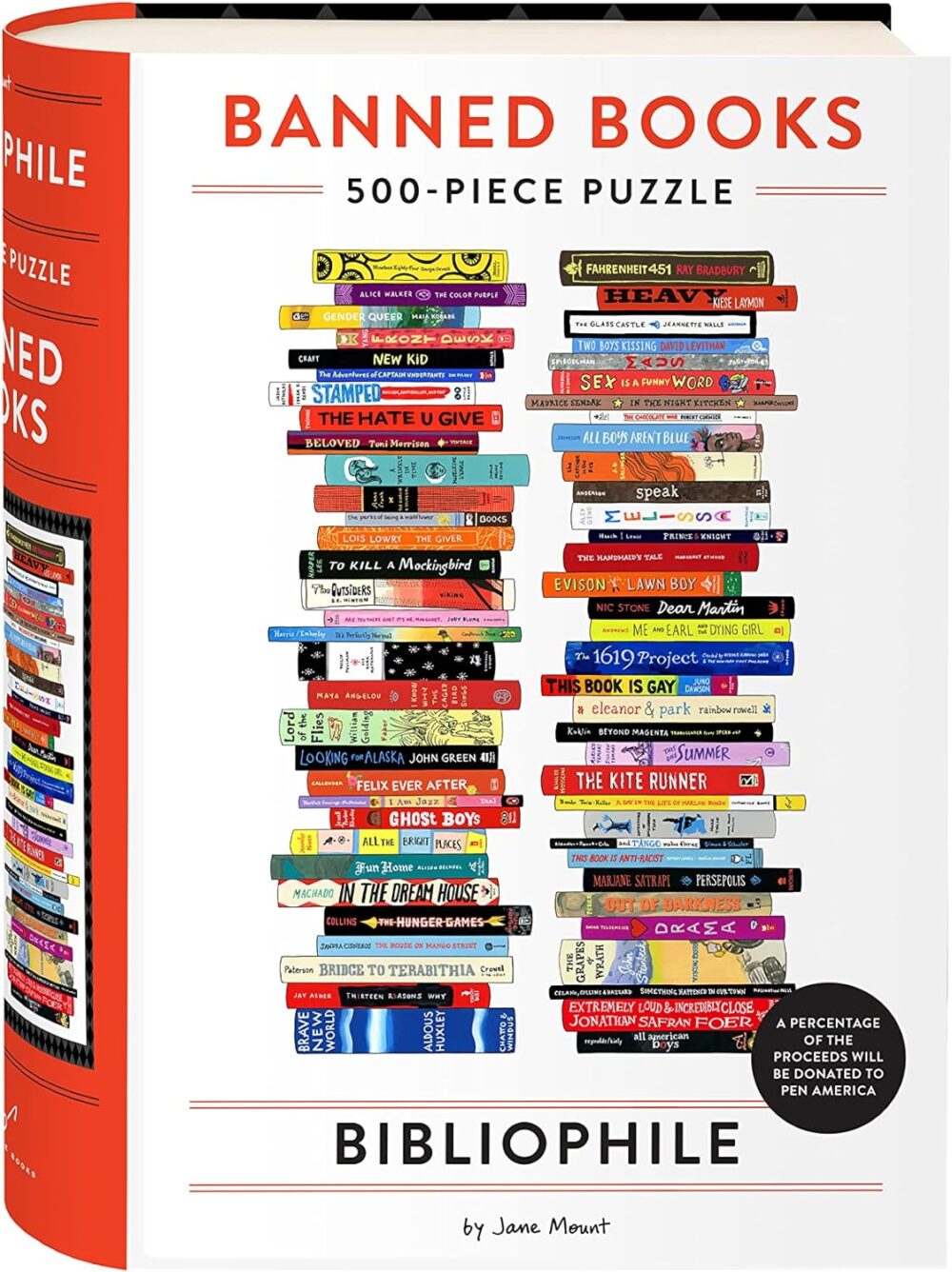 Bibliophile Banned Books 500-Piece Puzzle - Strand Magazine