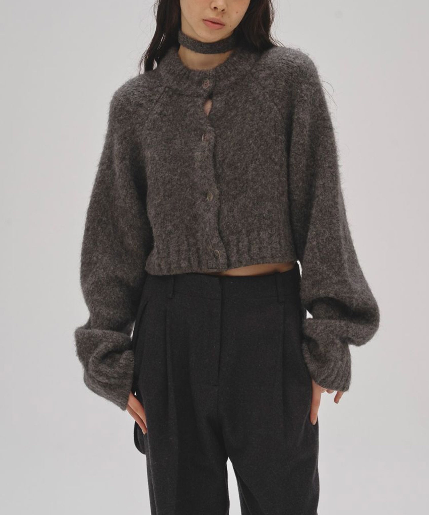 Brashed Knit Cardigan(FREE GREY): TODAYFUL: WOMENS｜ STUDIOUS