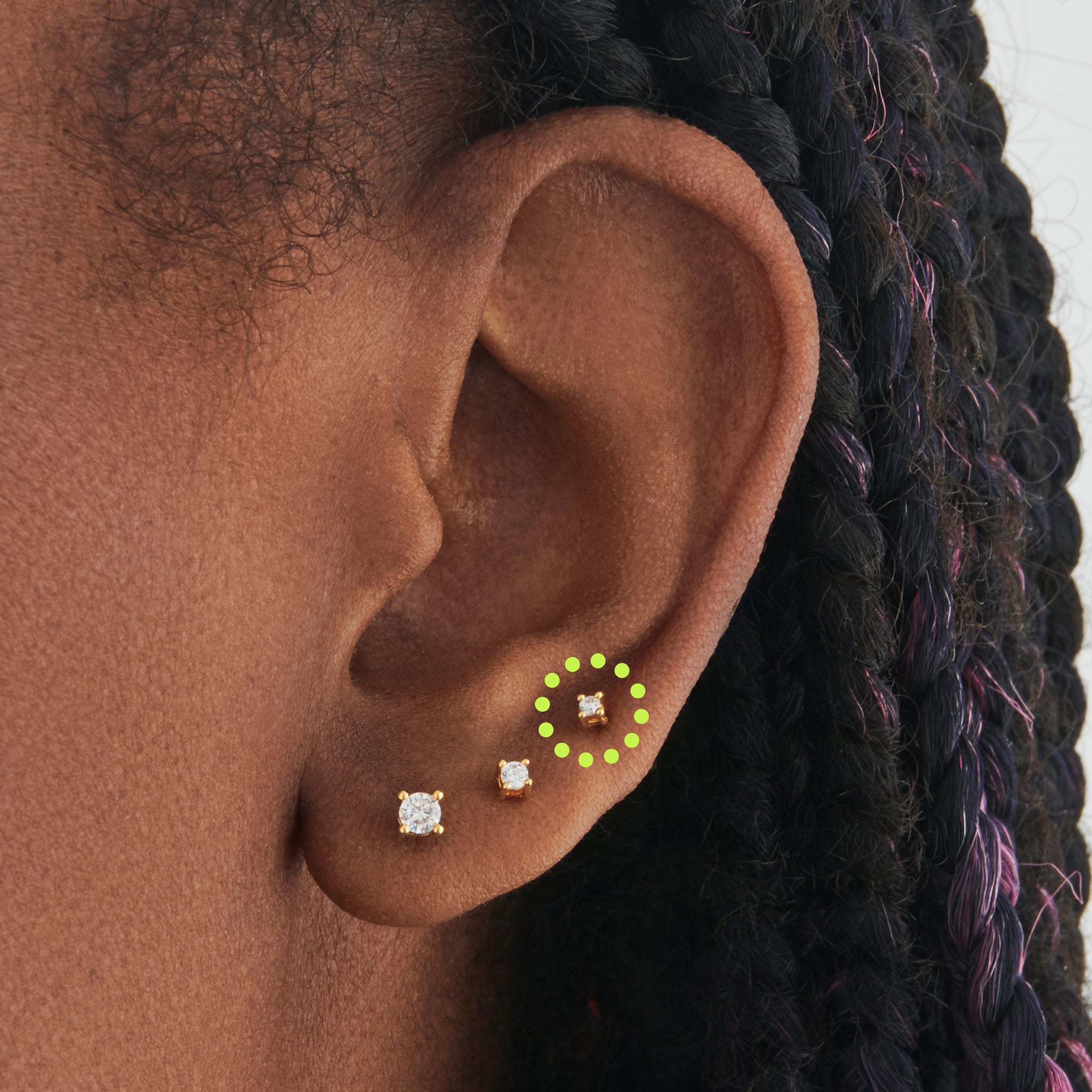 Small CZ Stud – Studs