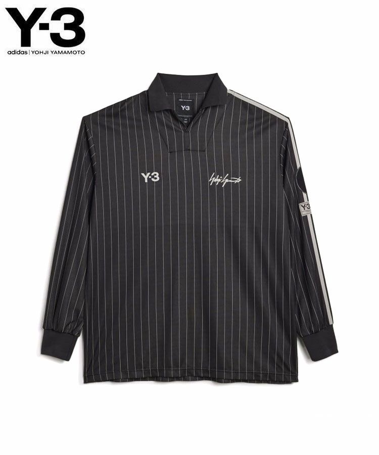 Y-3 ELITE 5 FOOTBALL LONG SLEEVE TEE / ブラック [KS7574]