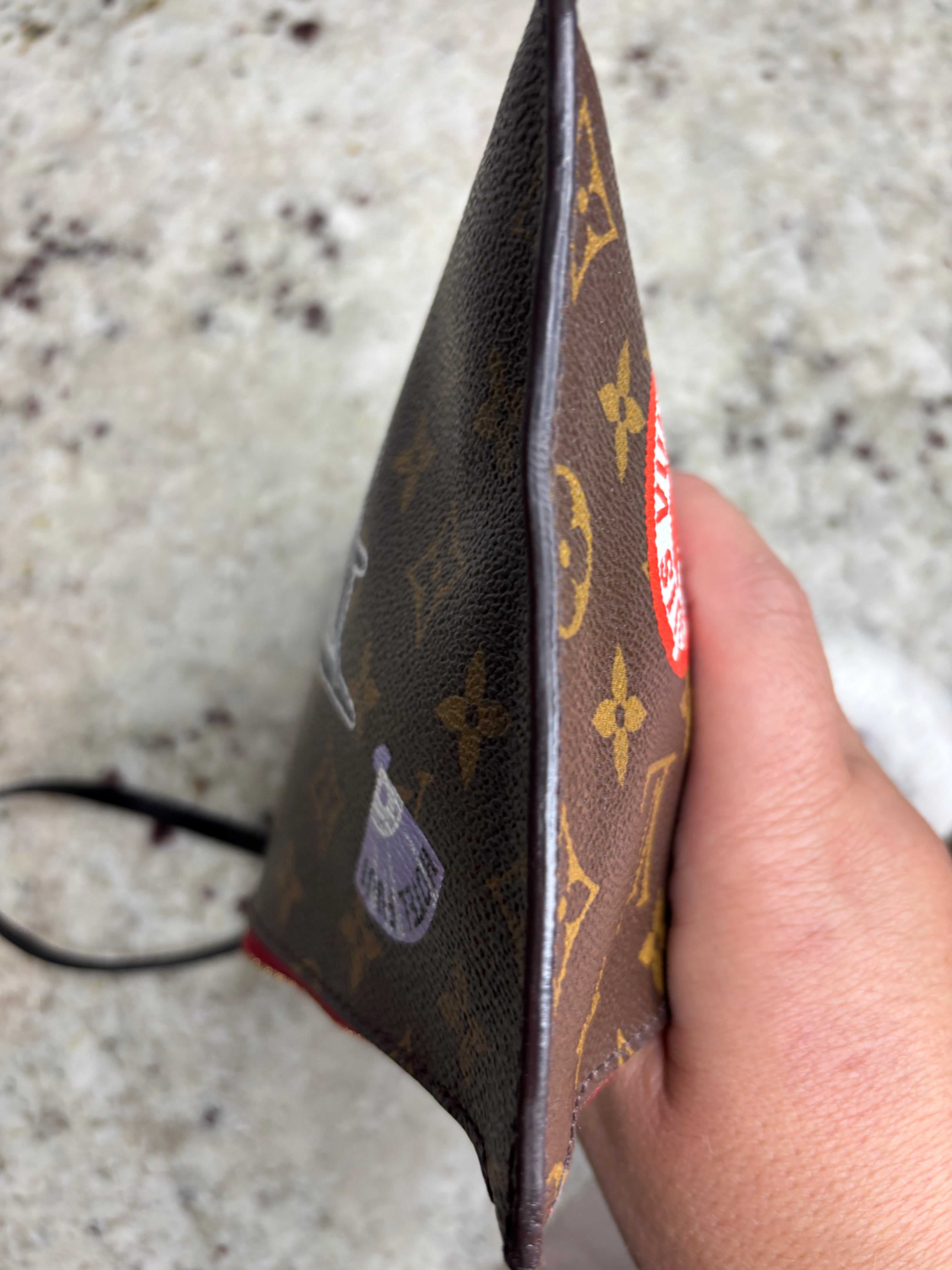 Authentic Preloved LOUIS VUITTON Monogram World Tour Neverfull