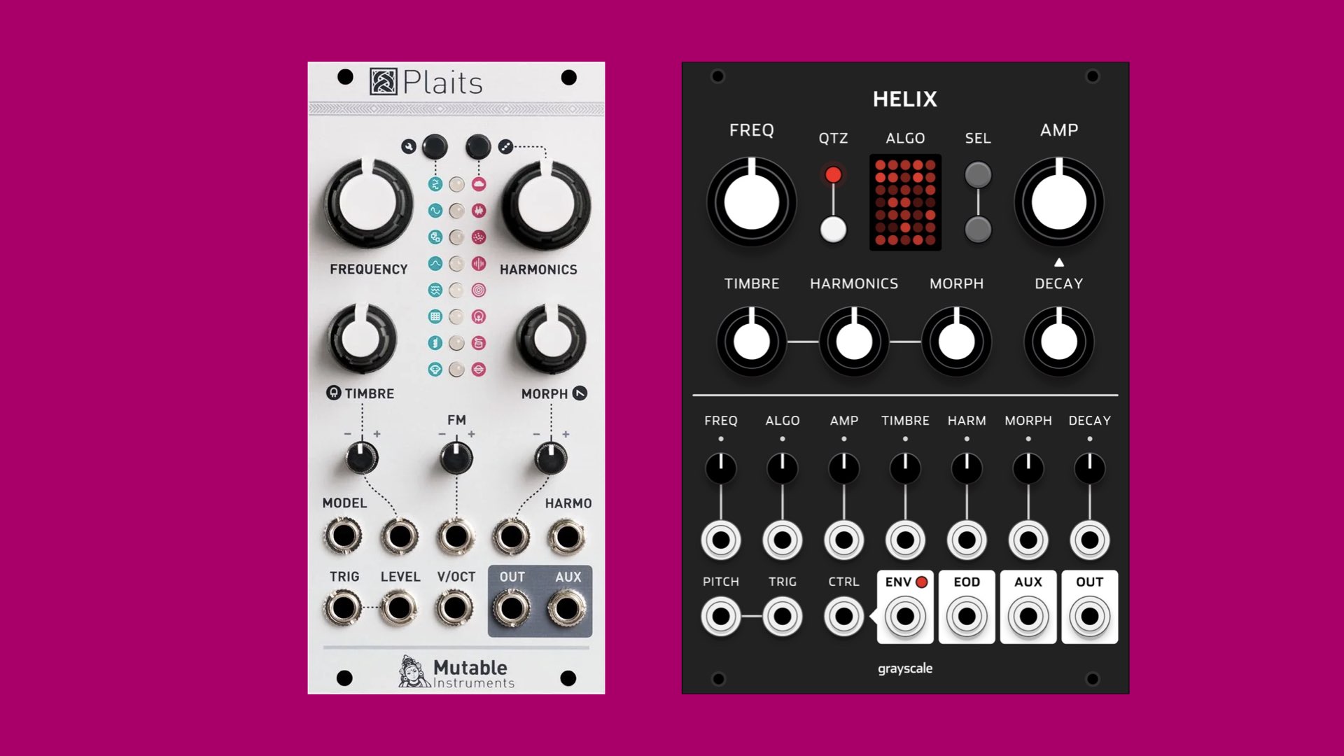 Mutable Instruments Plaits マクロオシレーター