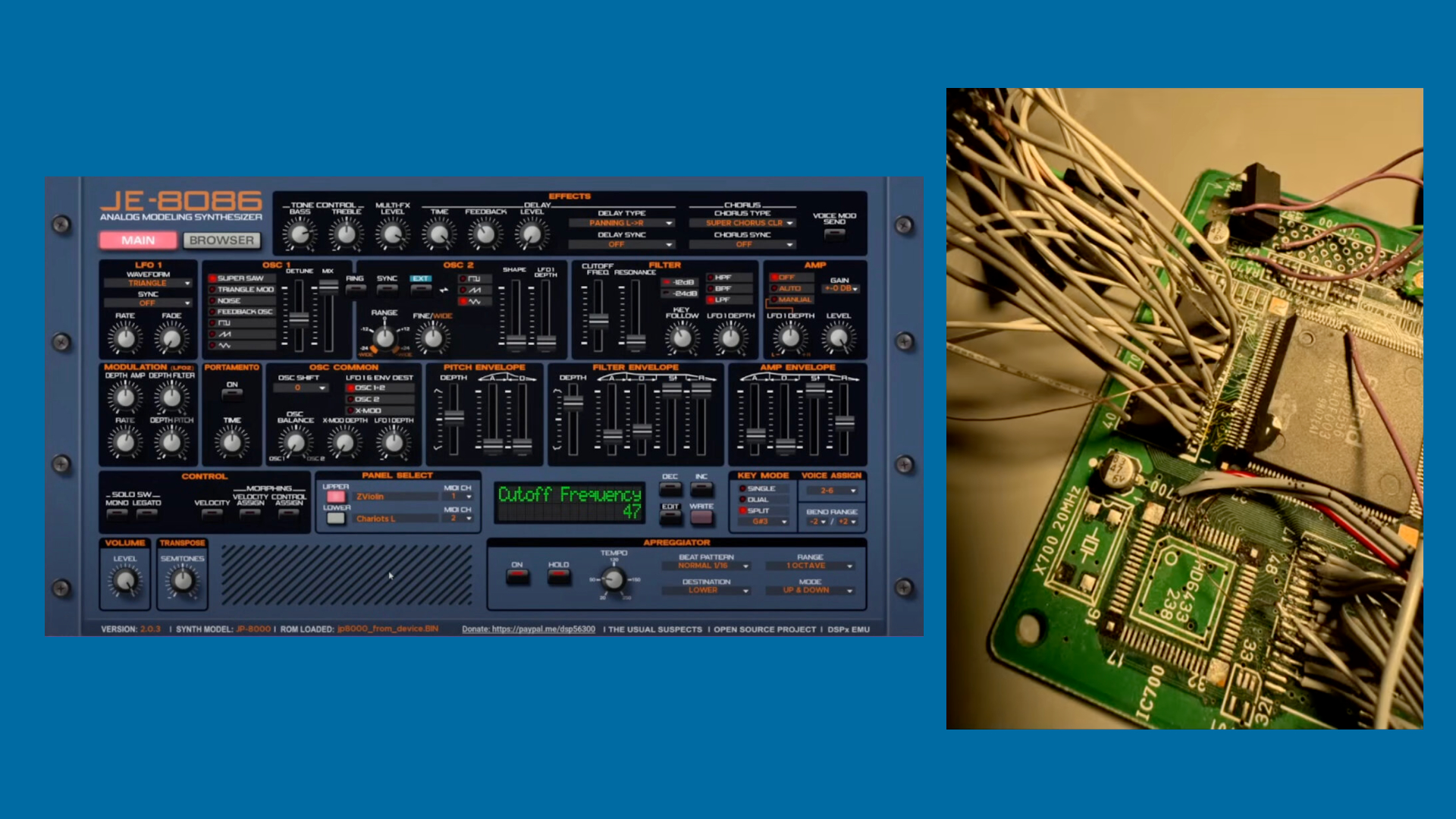JE-8086: Roland DSP emulator insights and the Supersaw is no