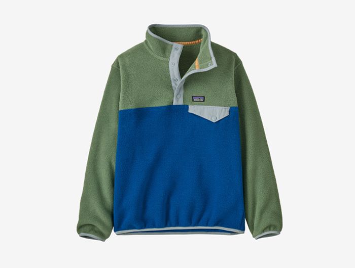 Patagonia Kids' Lightweight Synchilla® Snap-T® Fleece Pullover - FINAL